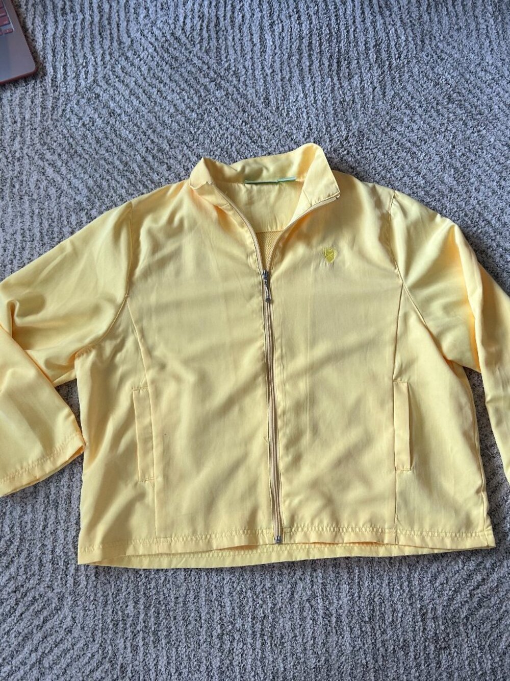 Yellow Allyson Whitmore Golf Petite Jacket!